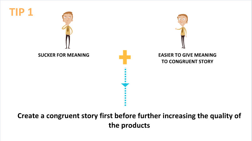 MEANING, CONGRUENT STORY, EASY TO GIVE MEANING TO